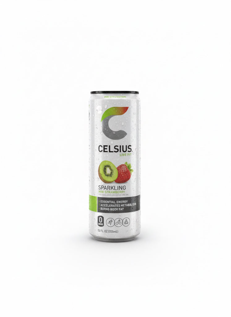 CELSIUS Sparkling Kiwi Strawberry, Functional Energy Drink 12 fl oz