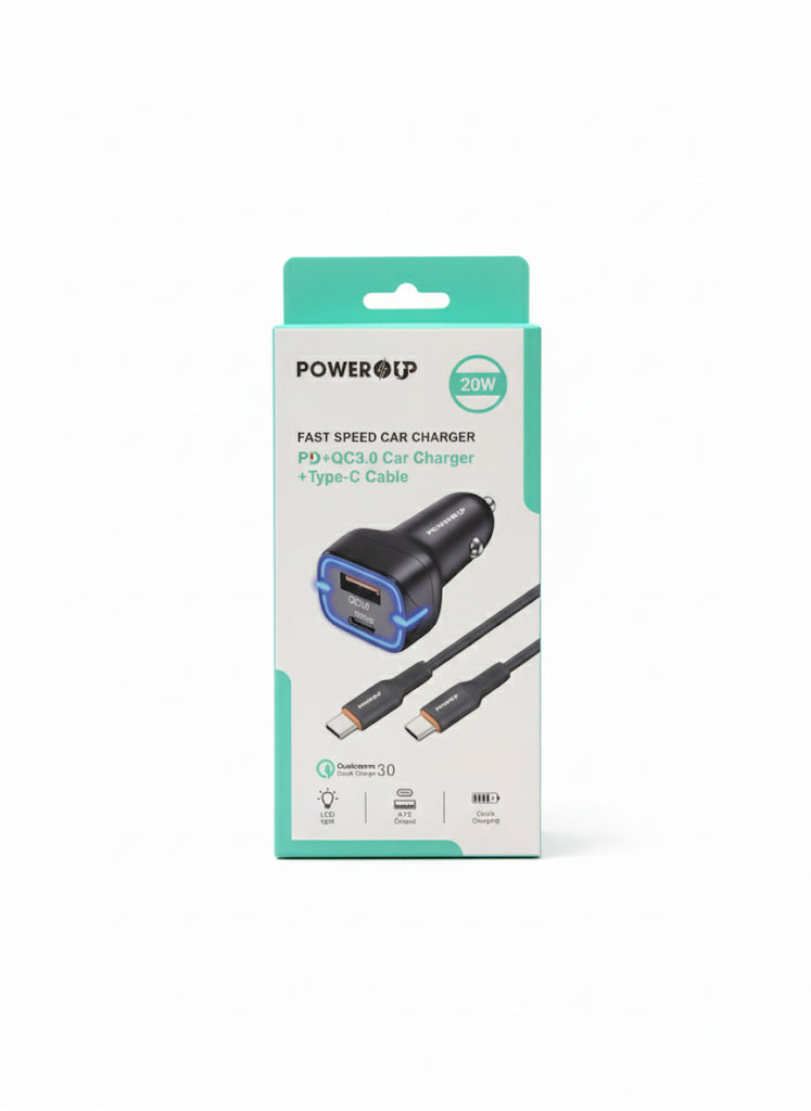 FAST SPEED CAR CHARGER TYPE-C CABLE