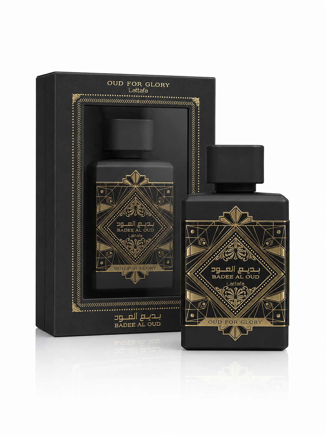 Lattafa Perfumes Bade'e Al Oud, Oud for Glory for Unisex Eau de Perfume, 3.4 Oz