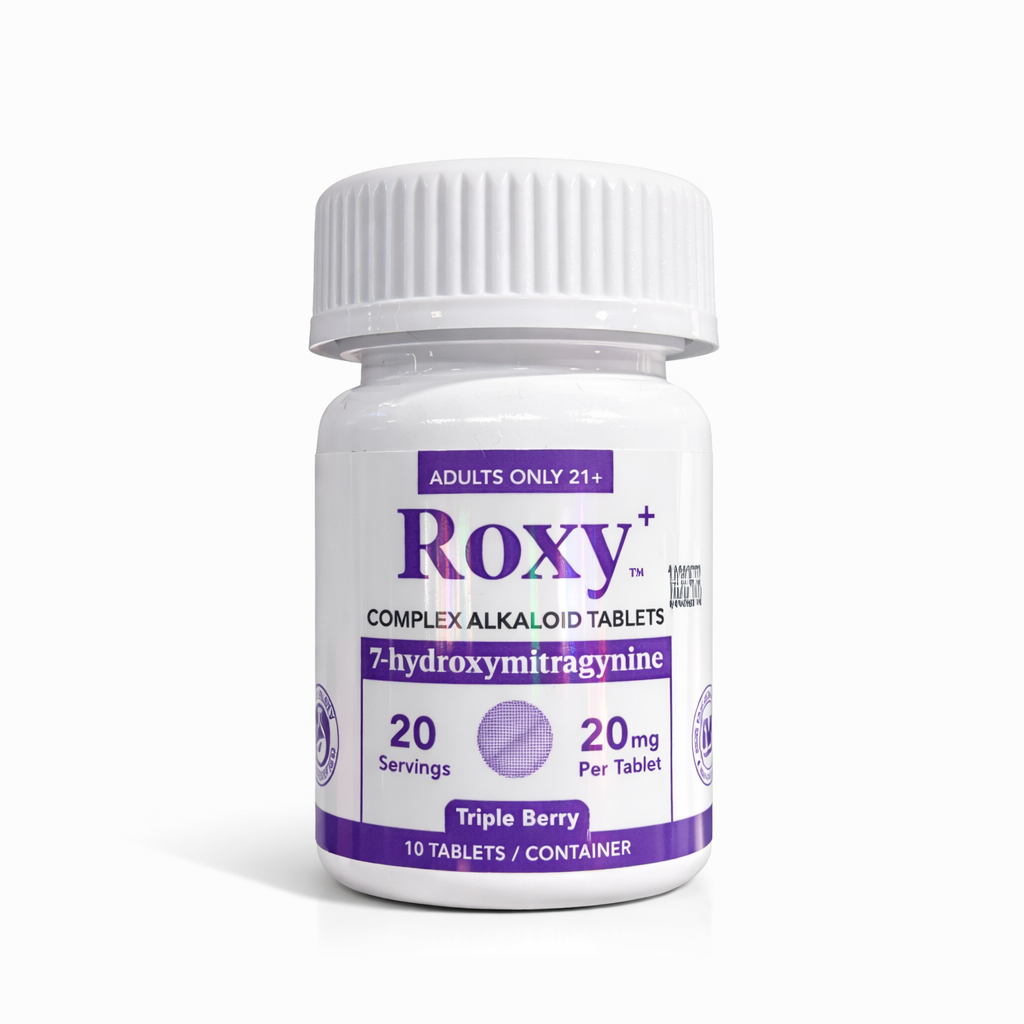 Roxy Complex Alkaloid 7-hydroxymitragynine 20mg Triple Berry 10 Tablets