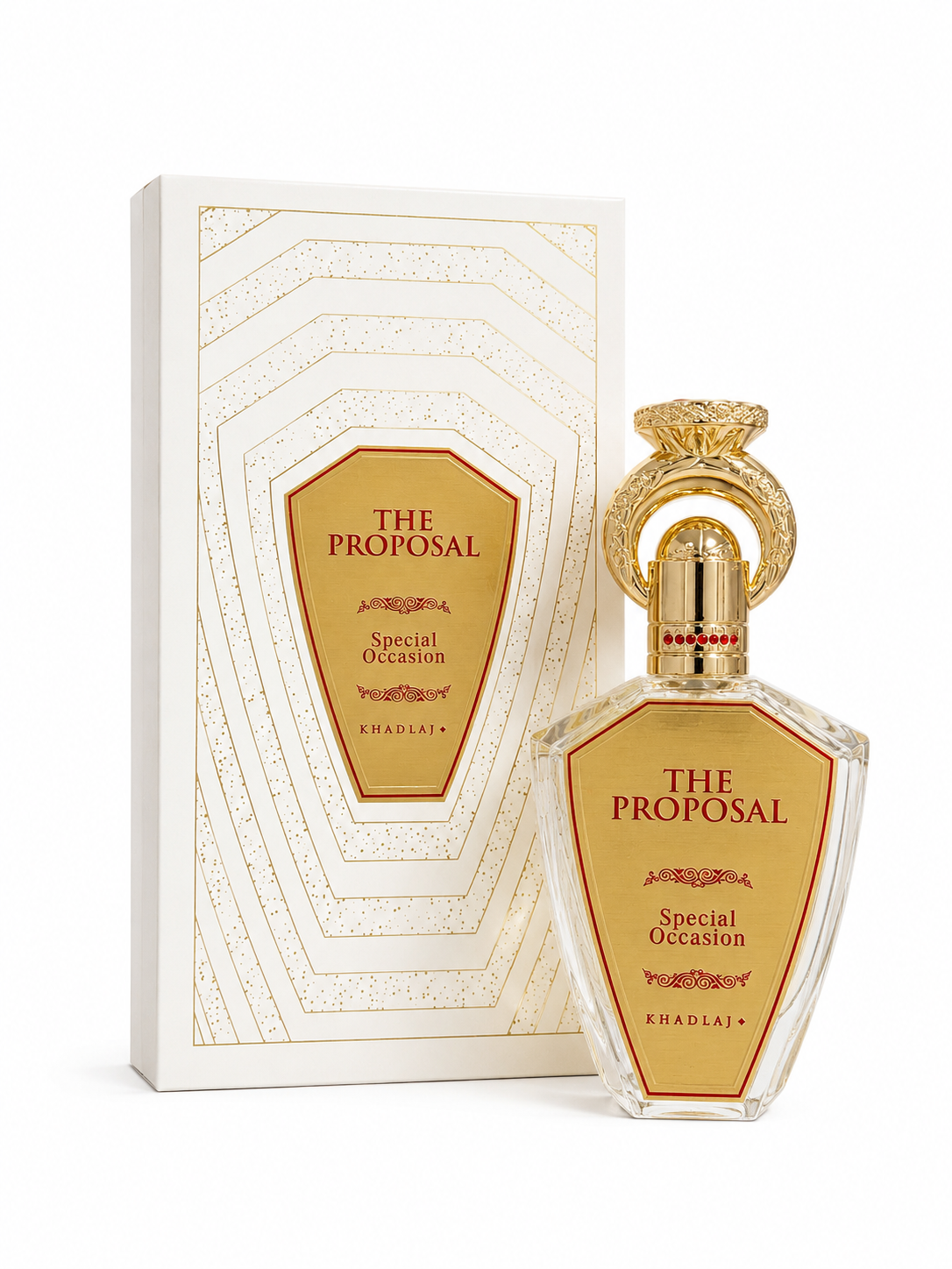 Khadlaj The Proposal Special Occasion Eau de Perfume Spray for Unisex, 3.4 Oz
