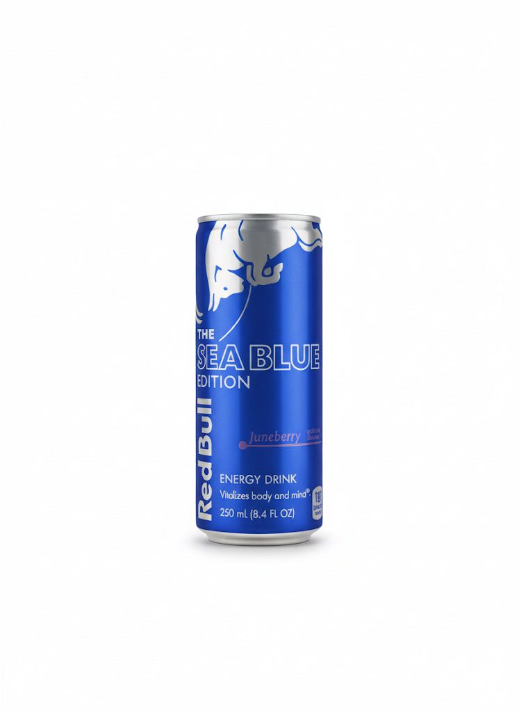 Red Bull Sea Blue Edition Energy Drink, Juneberry, 8.4 oz