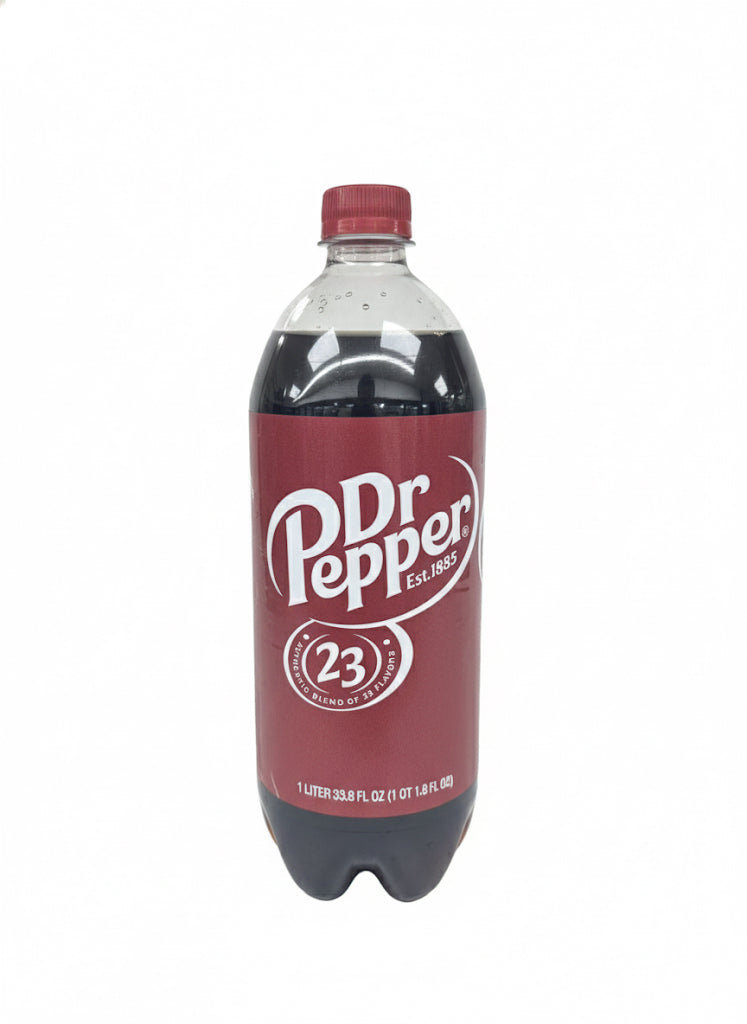 Dr Pepper Soda Pop, 1 L