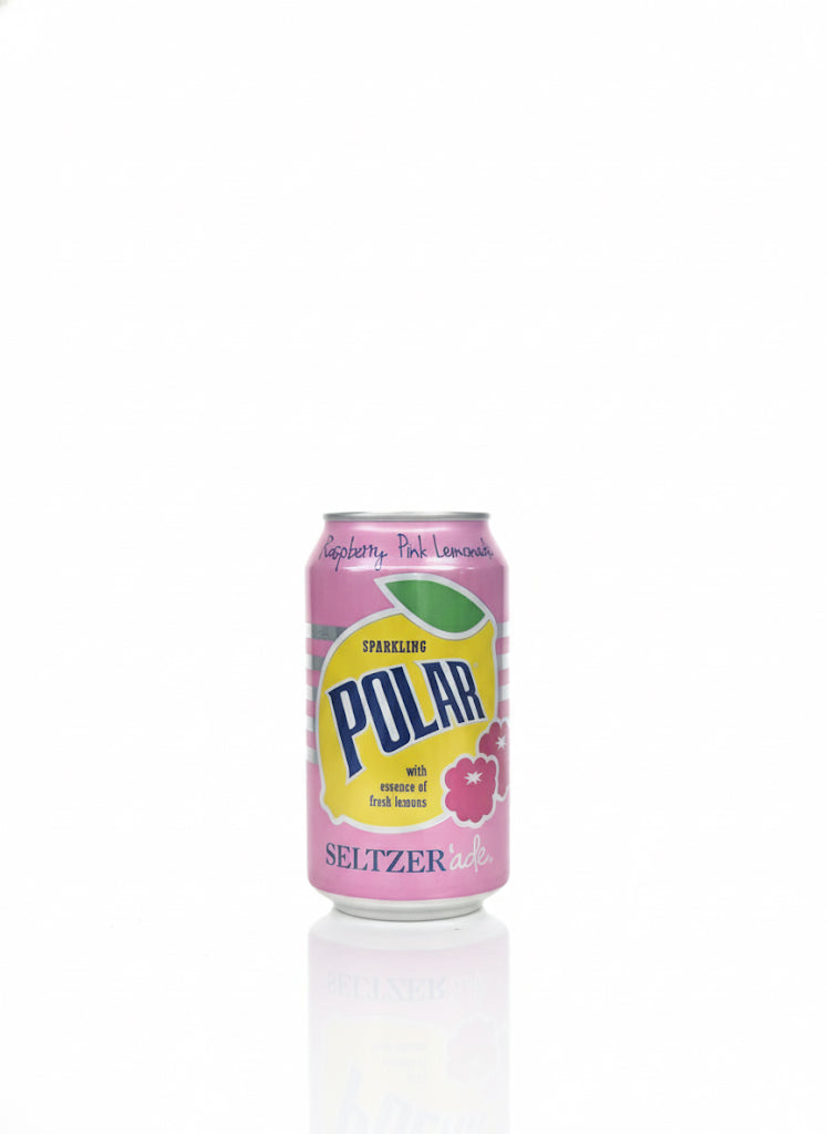 Polar Zero Calorie Raspberry Pink Lemonade Sparkling Seltzer Water, 12 fl oz