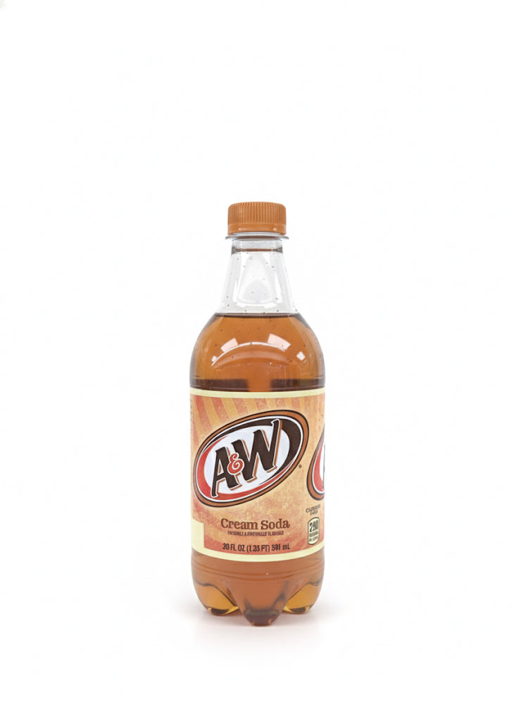 A&W Cream Soda Pop 20 oz