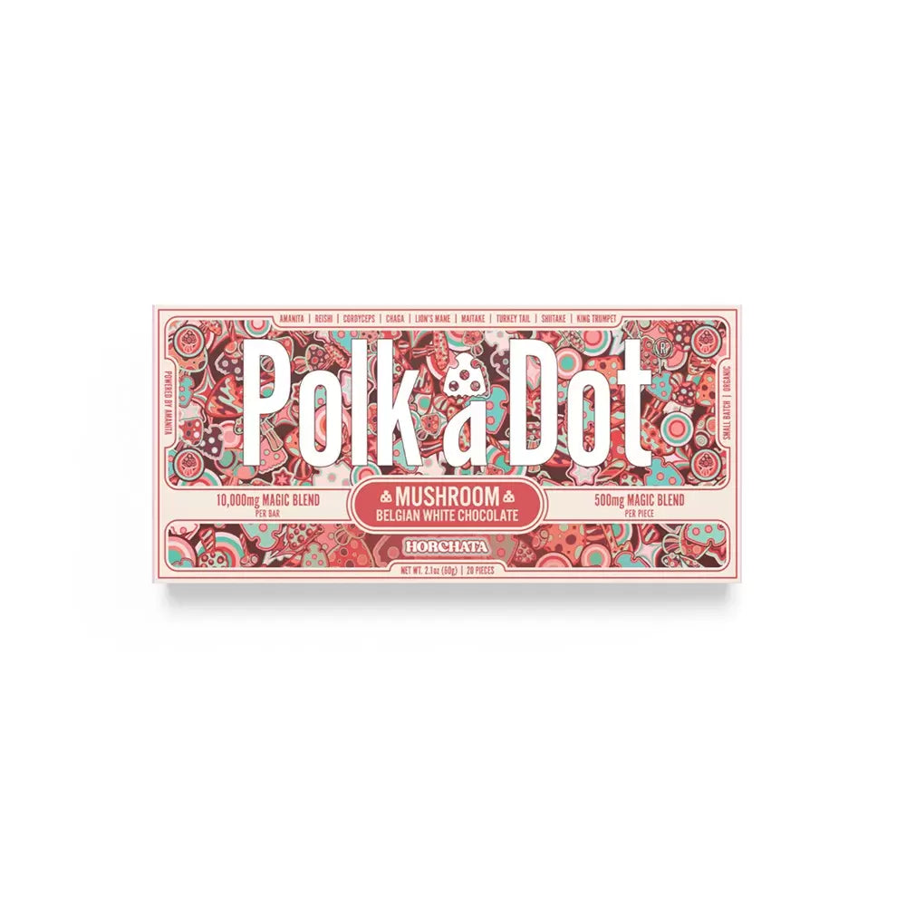 PolkaDot Magical Mushroom Horchata 10.000MG Per Bar