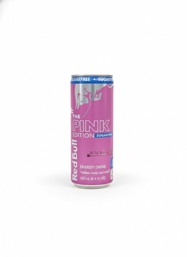 Red Bull Pink Edition Sugarfree Energy Drink, Wild Berries, 8.4 fl. oz.