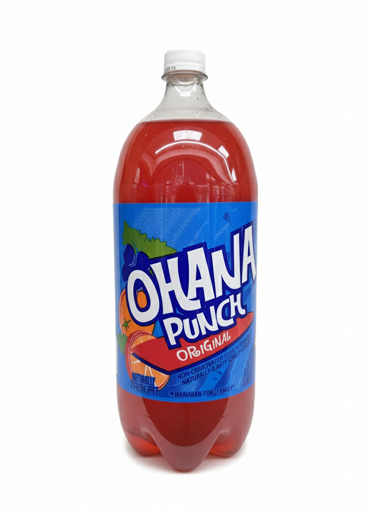 Ohana Punch Original Soda Pop, 2 Liter
