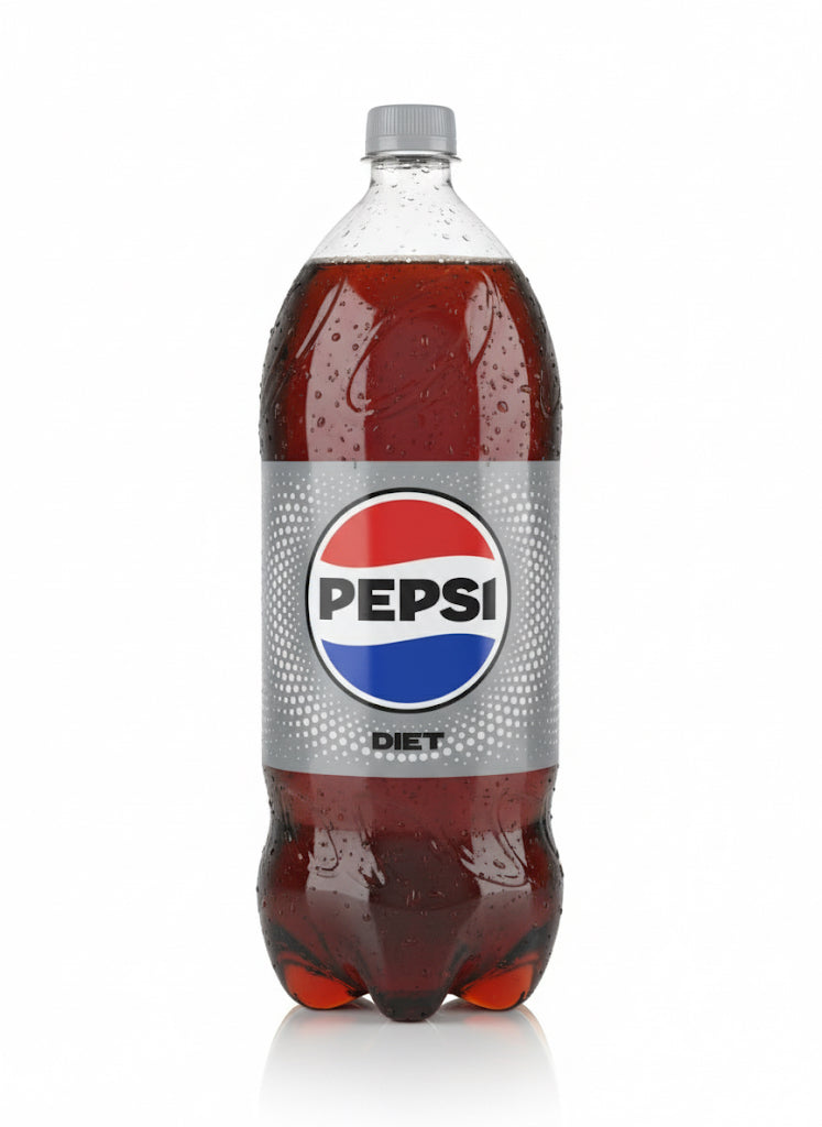Pepsi Cola Diet Soda Pop, 2 Liter