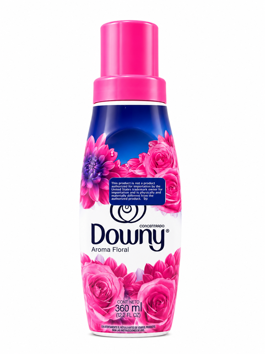 Downy Concentrado Rosas Fabric Softener 12.2 fl oz – Rose-Scented Softness & Fragrance
