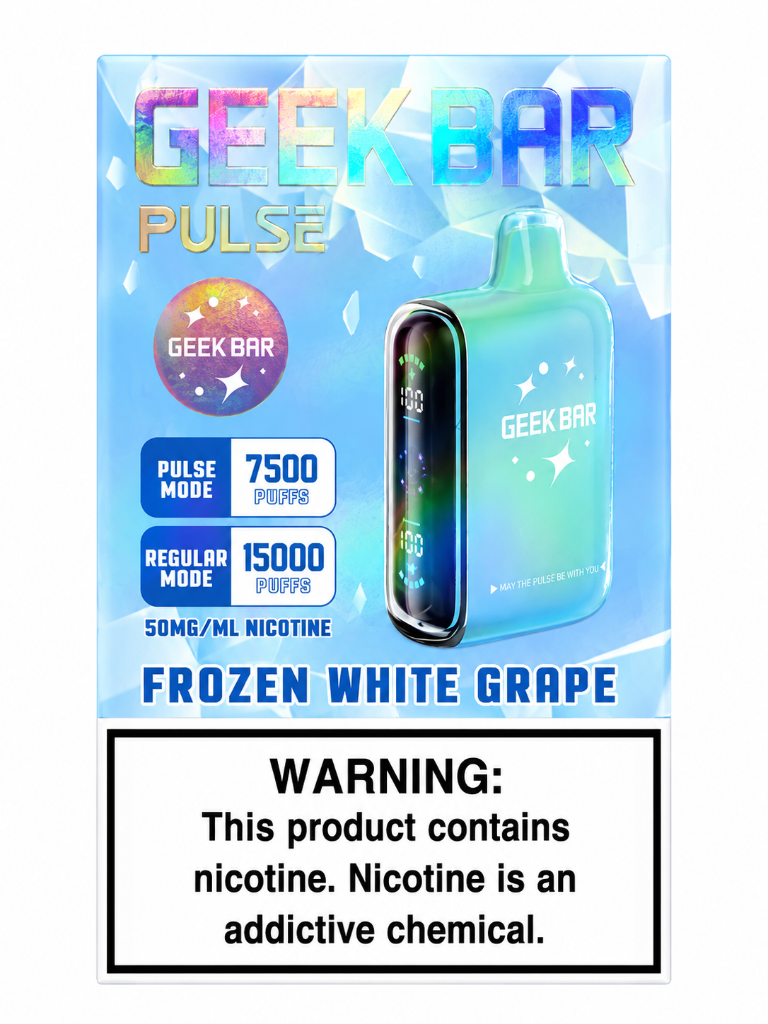 Geek Bar 15K Frozen White Grape