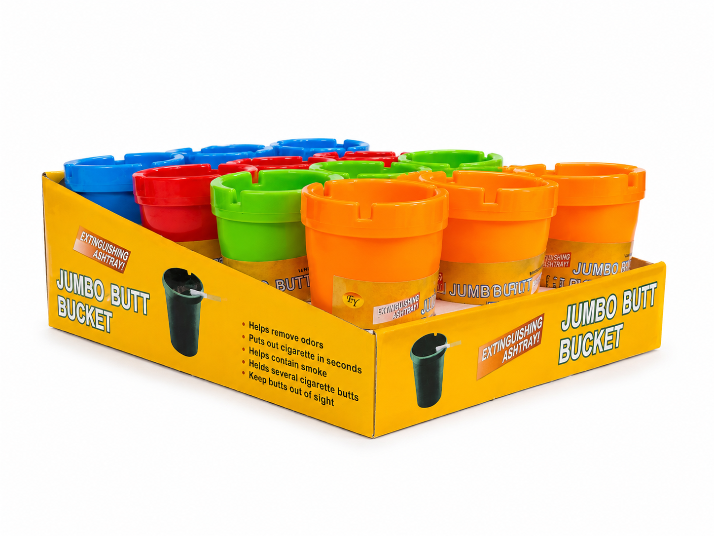 Jumbo Butt Bucket Ashtray