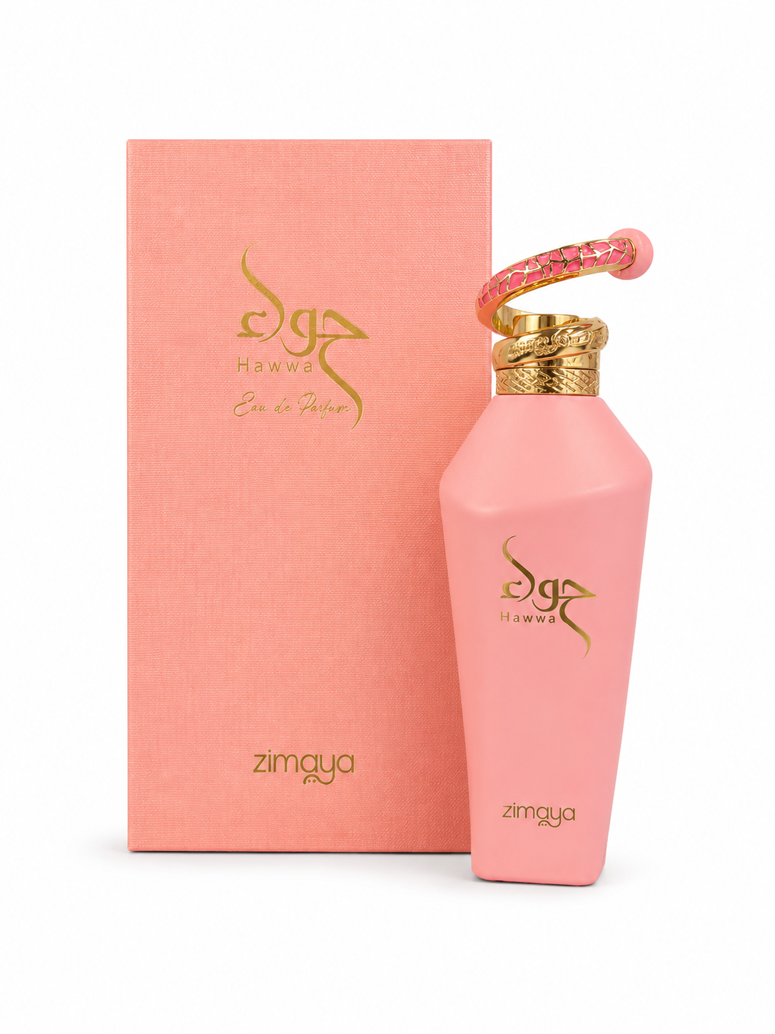 Hawwa Pink Eau De Parfum Floral Fragrance for Women, 3.4 Fl. Oz By Zimaya