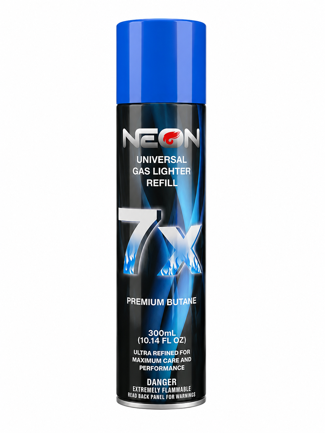 Neon Universal Gas Lighter Refill- 7X Refined Premium Butane