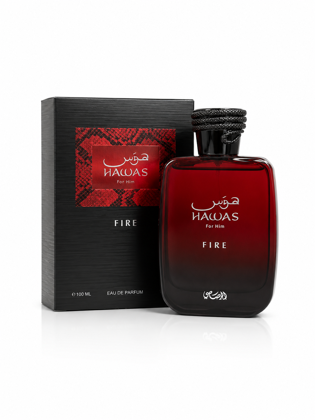 RASASI Hawas Fire Eau De Parfum Spray 100ML(3.4 Oz) - Arabian Perfume For Men