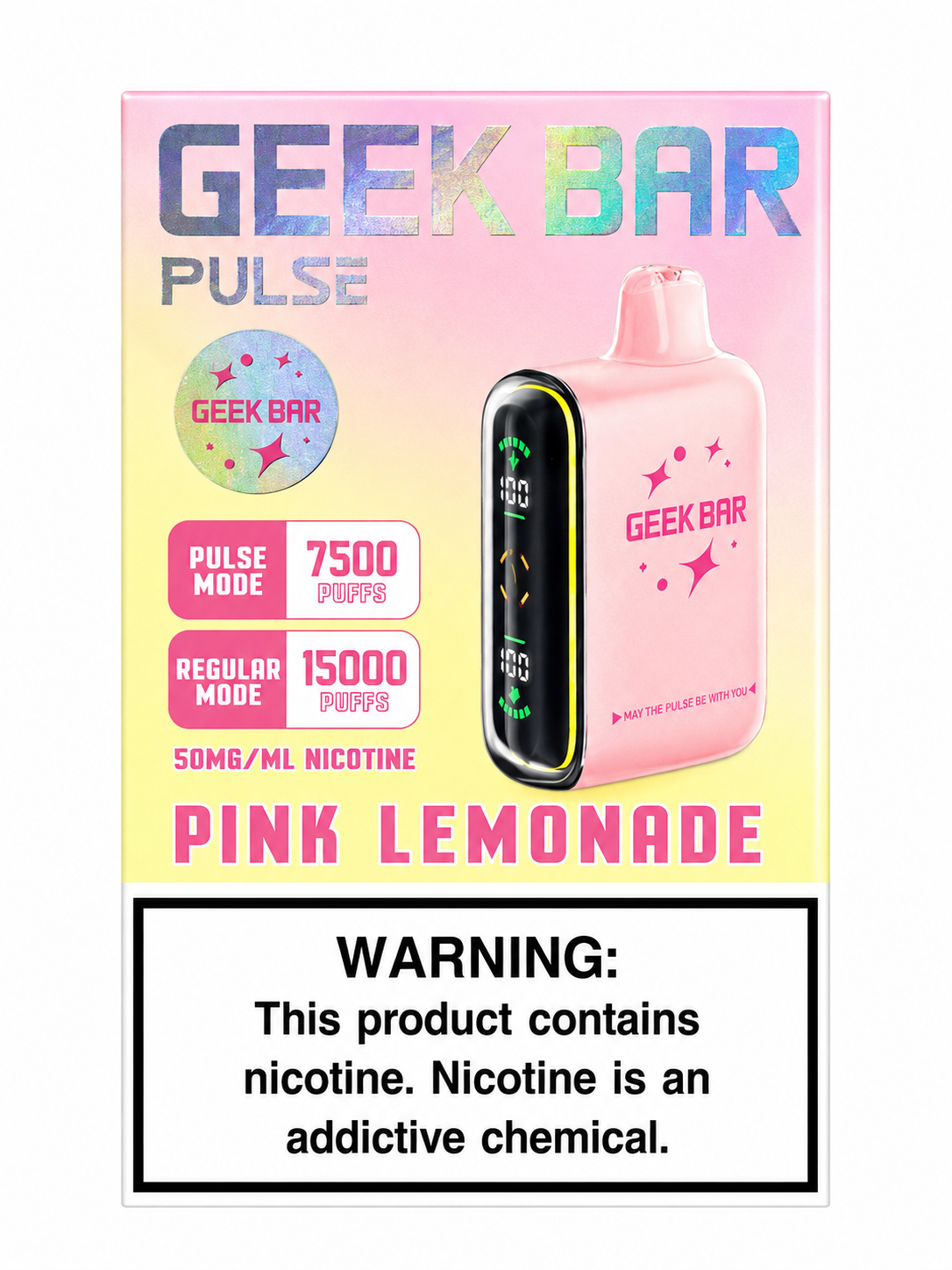 Geek Bar 15K Pink Lemonade