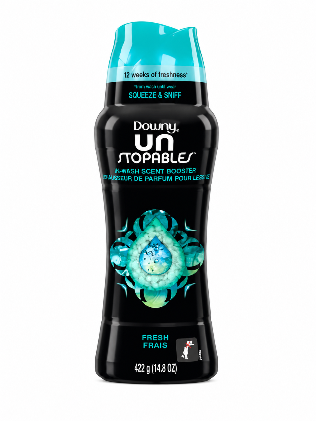 Downy Unstopables In-Wash Scent Booster, Fresh, 14.8 Oz