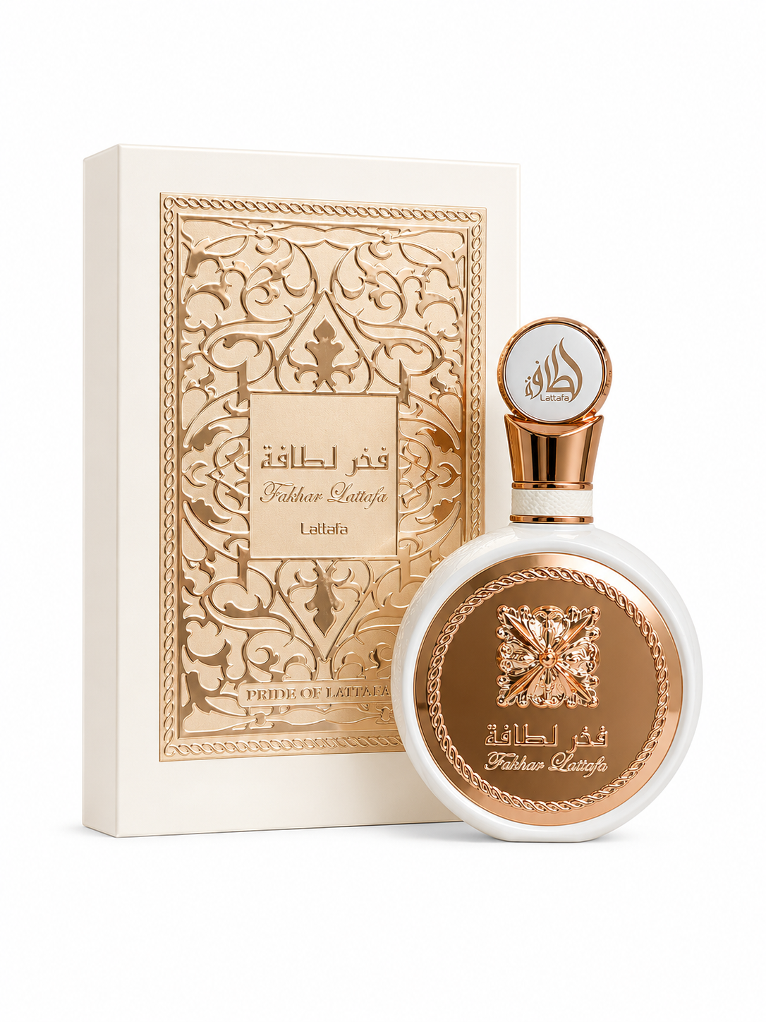 Lattafa Fakhar - Floral, Fruity Fresh, Sweet - Eau de Parfum Fragrance for Women, 3.40 Oz 100 ml