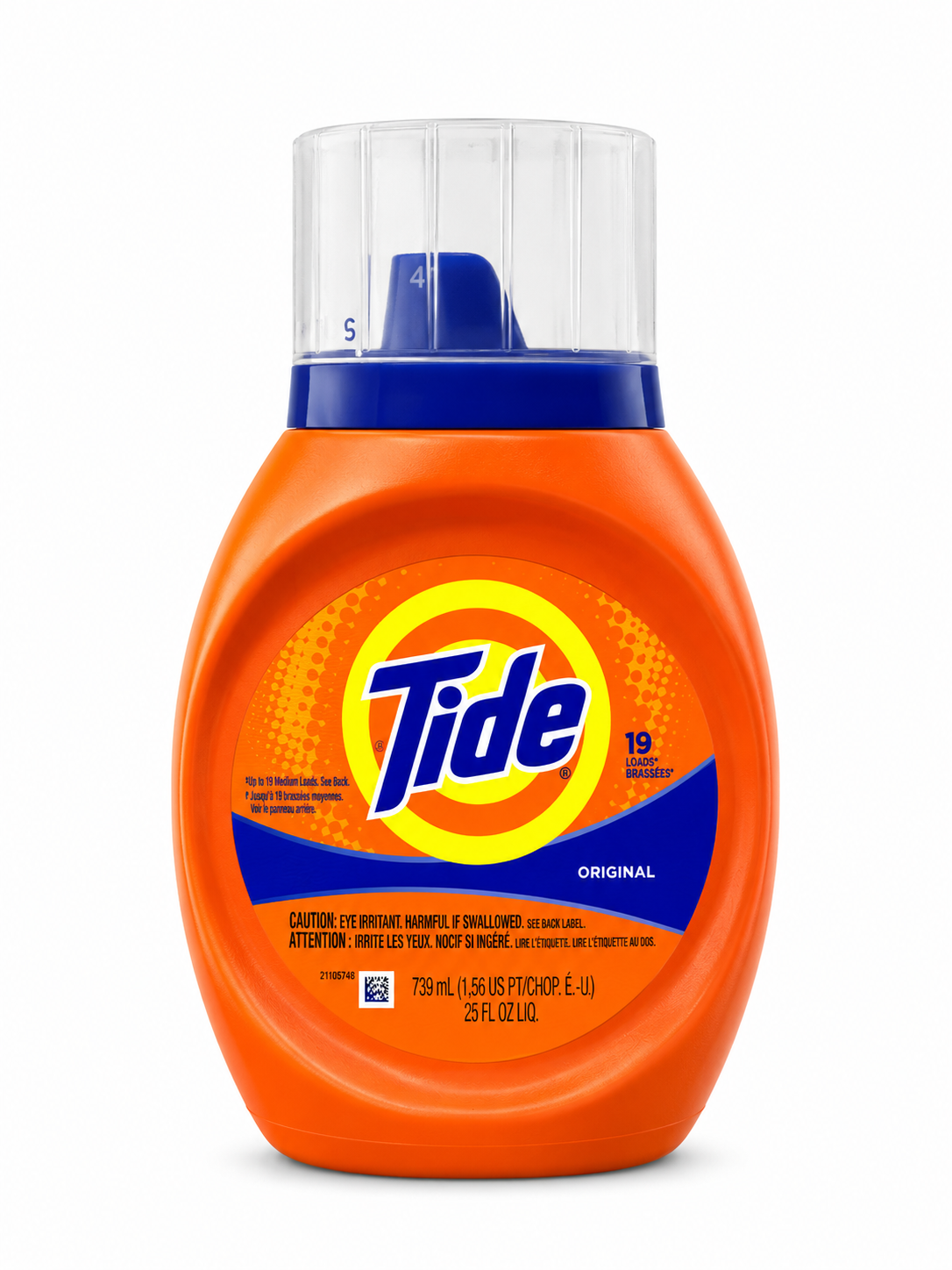 Tide Original Scent 19 Loads Liquid Laundry Detergent Bottle 25oz