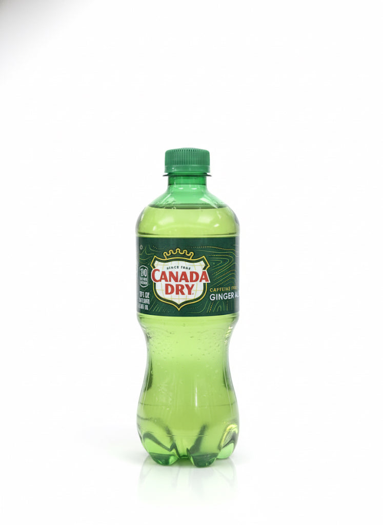 Canada Dry Ginger Ale Soda Pop, 20 fl oz, Bottle