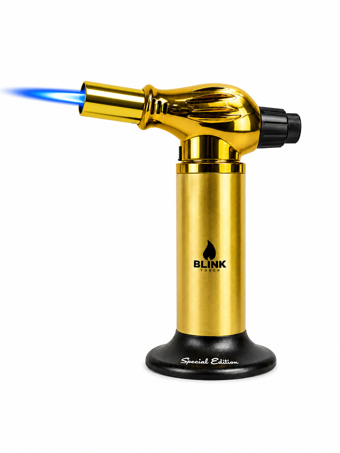 Blink Torch lighter Gold SE-01 special edition Adjustable Flame . Butane Refillable