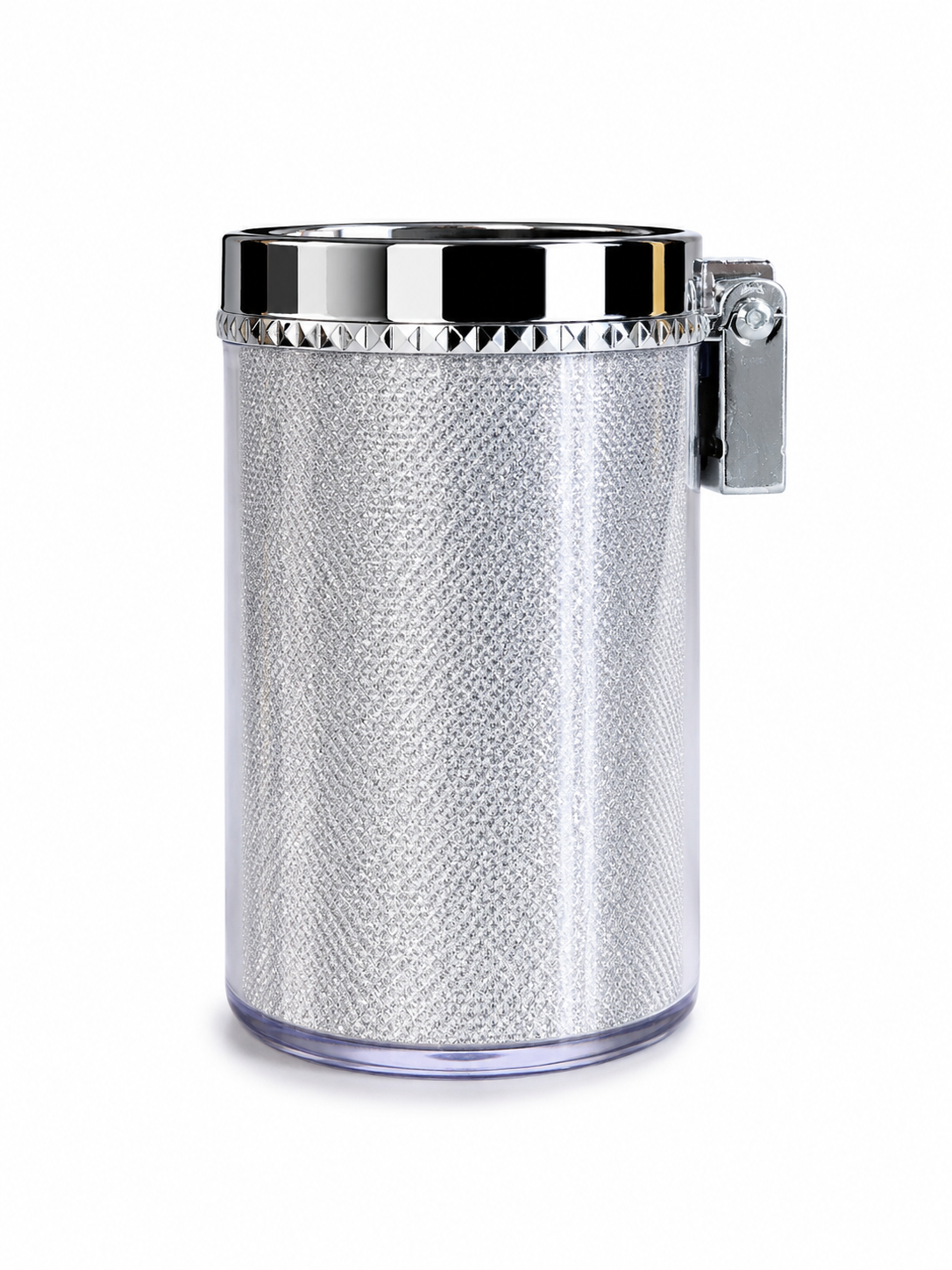 Car LED Light Ashtray, EEEkit Portable Car Ashtray with Lid, Stand Cylinder Smokeless Ash Tray, Mini Car Trash Can Auto Ashtray for Universal Cup Holder