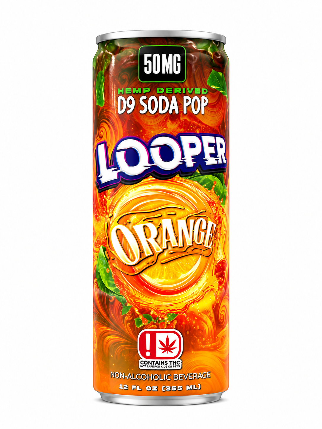 Looper D9 Orange Soda Pop 50MG