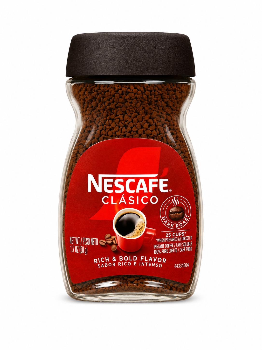 Nescafe Clasico Dark Roast Coffee 1.7 oz