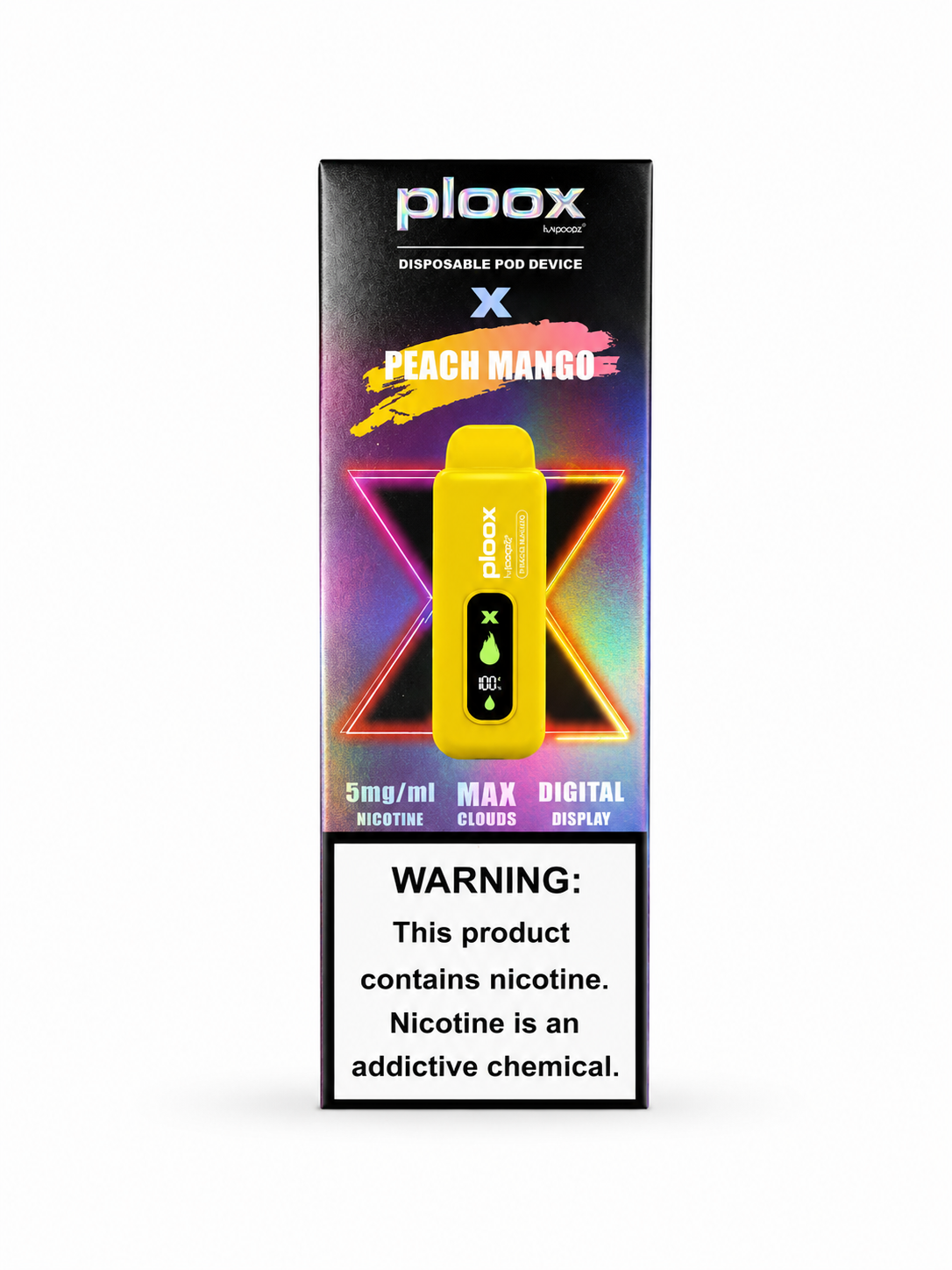 Ploox X 25K Peach Mango
