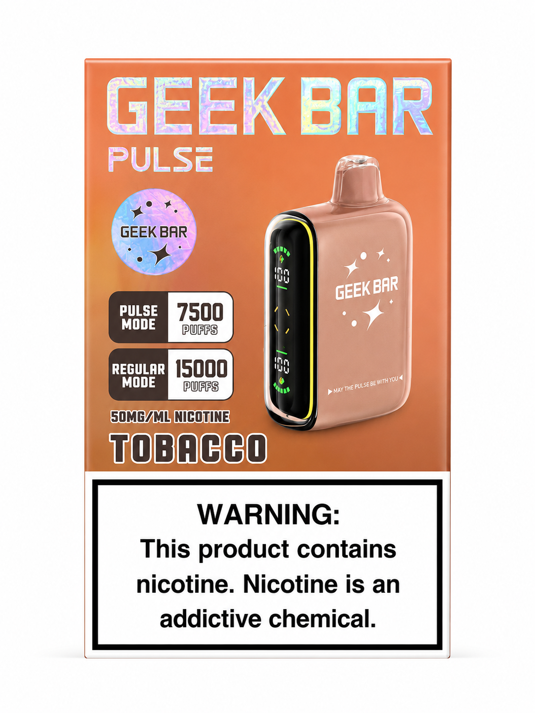 Geek Bar 15k Tobacco