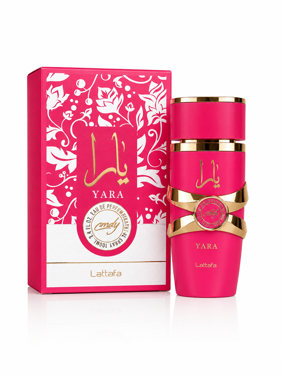 Lattafa Yara Candy - Vanilla, Fruity, Citrus, Floral - Eau de Perfume for Women, 3.40 Oz 100 ml