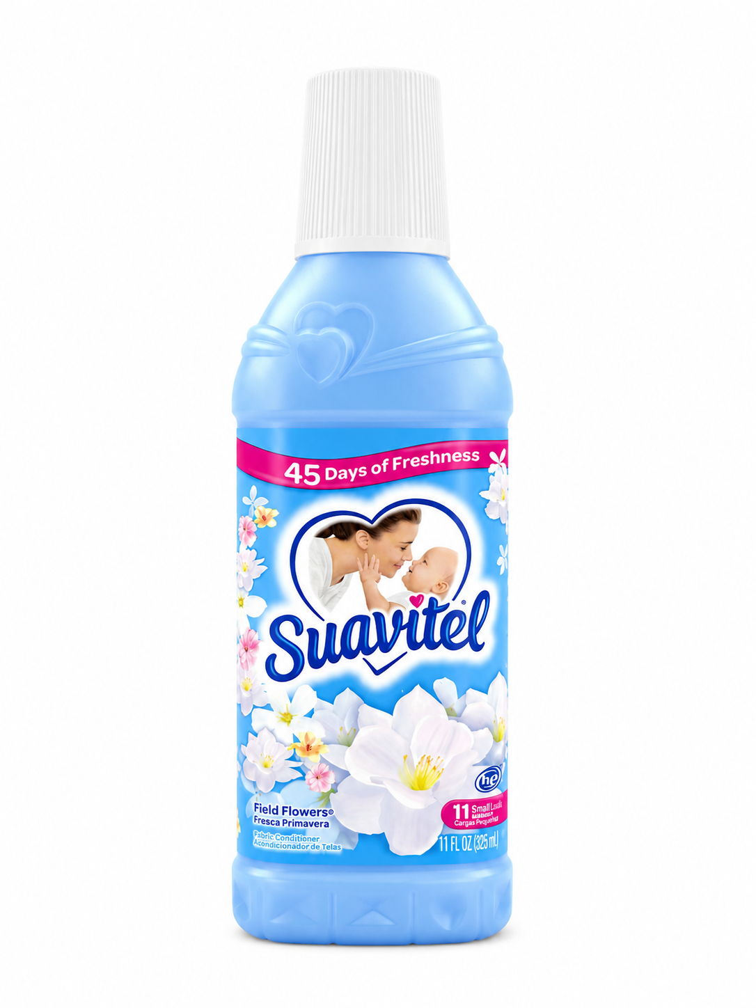 Suavitel Liquid Fabric Softener, Field Flowers - 11 Small Loads 11oz