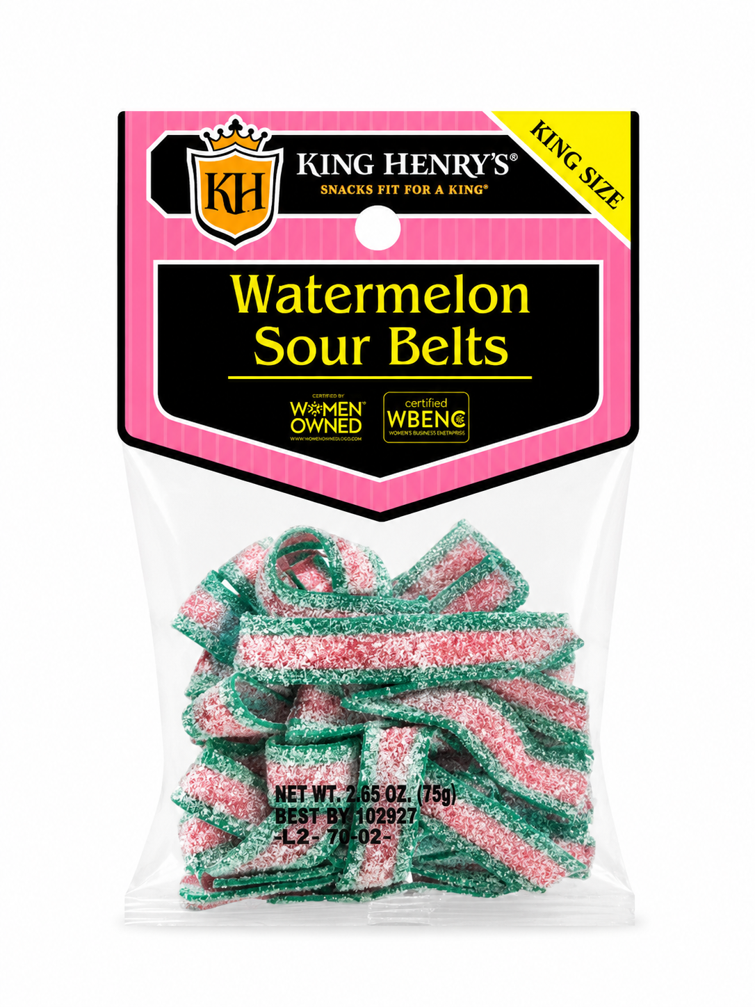 King Henry’s Watermelon Sour Belts