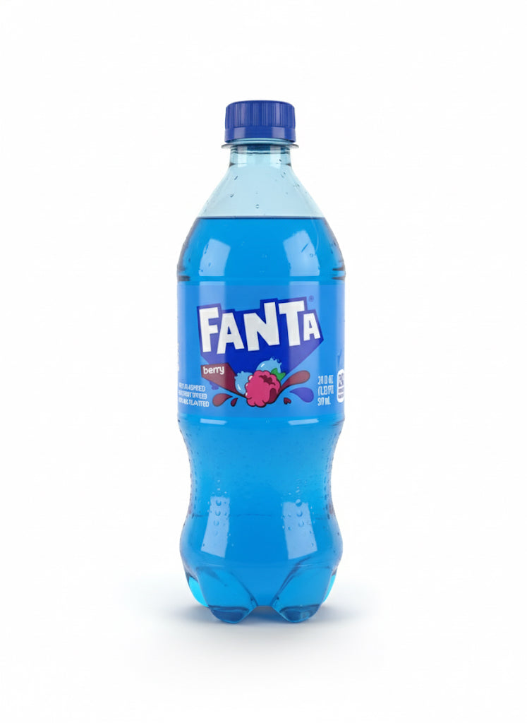 Fanta Berry Soda Pop, 20 fl oz