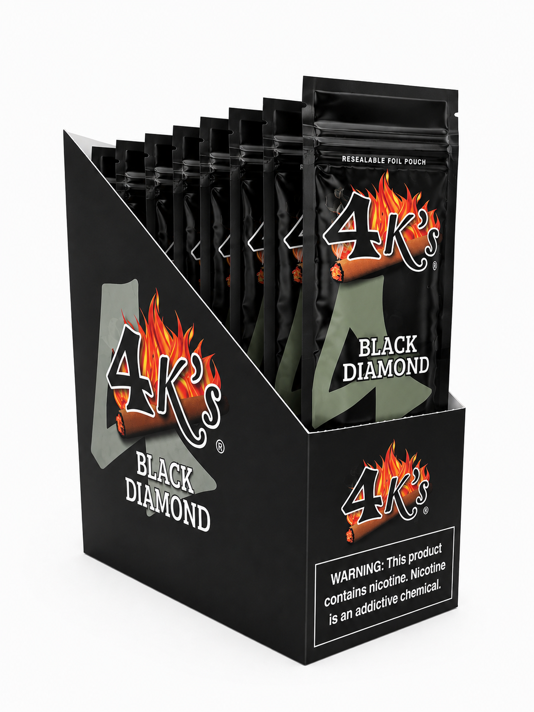 4K’s Cigar Black Diamond 4PK Box of 15 Pack