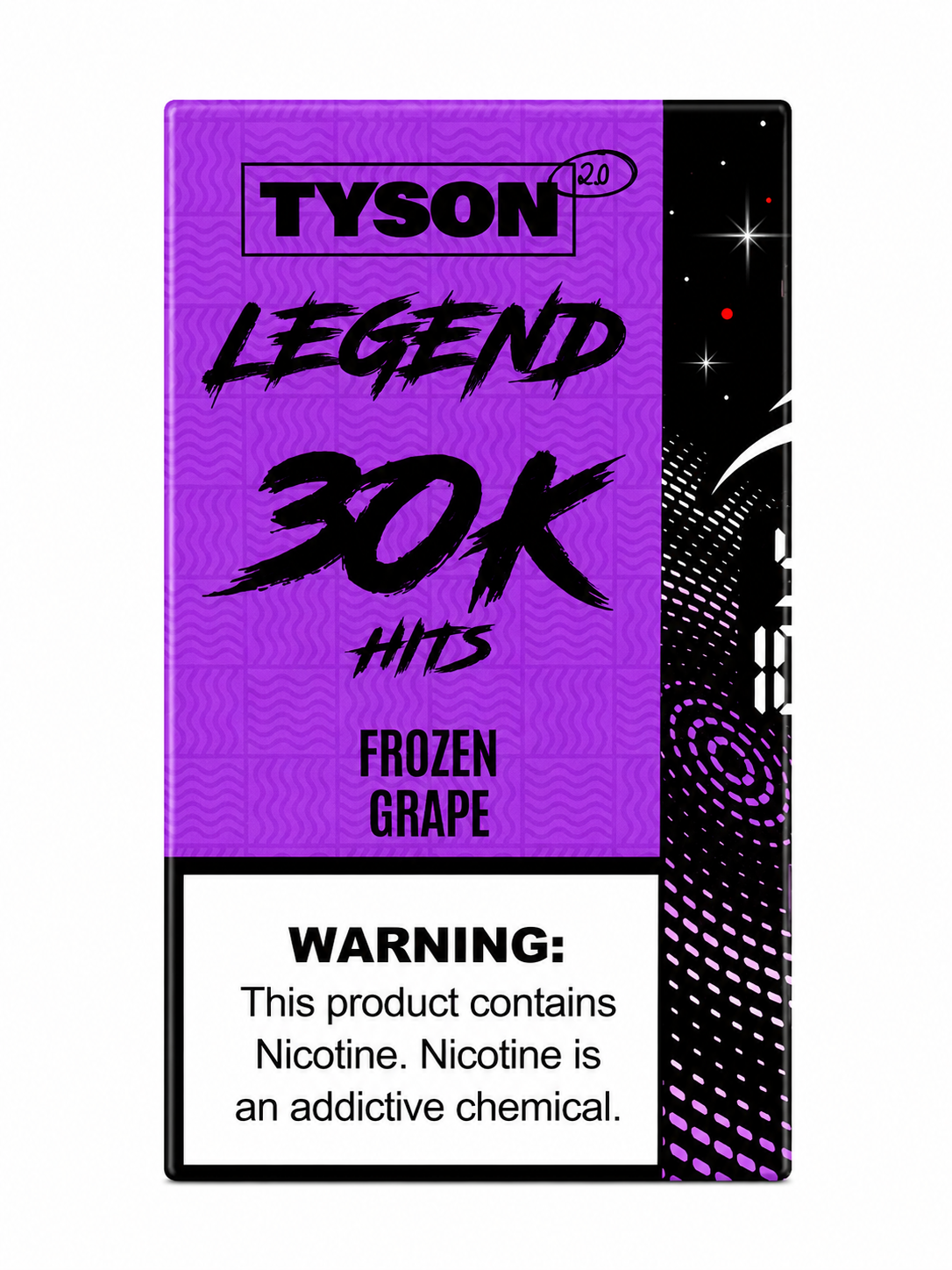 Tyson Legend 30K Frozen Grape