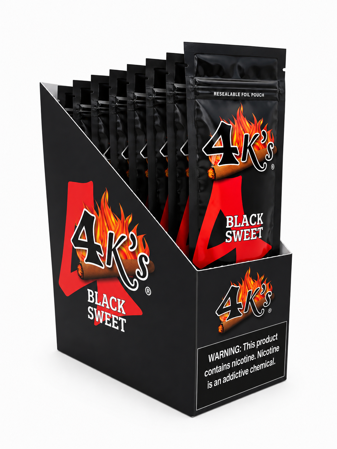 4K’s Cigar black Sweet 4PK Box of 15 Pack
