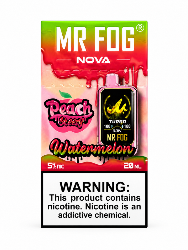 Mr Fog Nova 36K Peach Steezy Watermelon