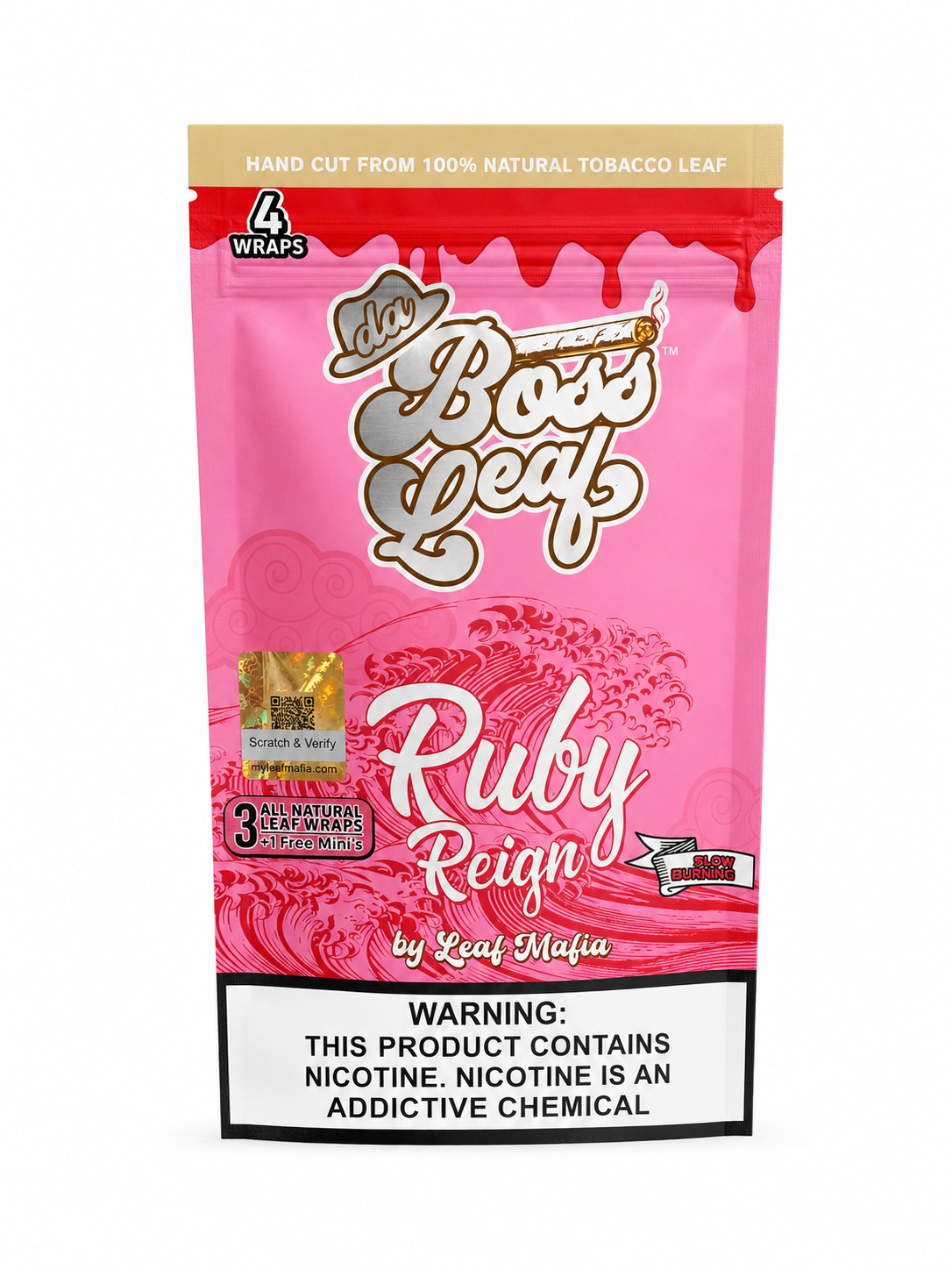 Da Boss Leaf Ruby Reign 4Pk