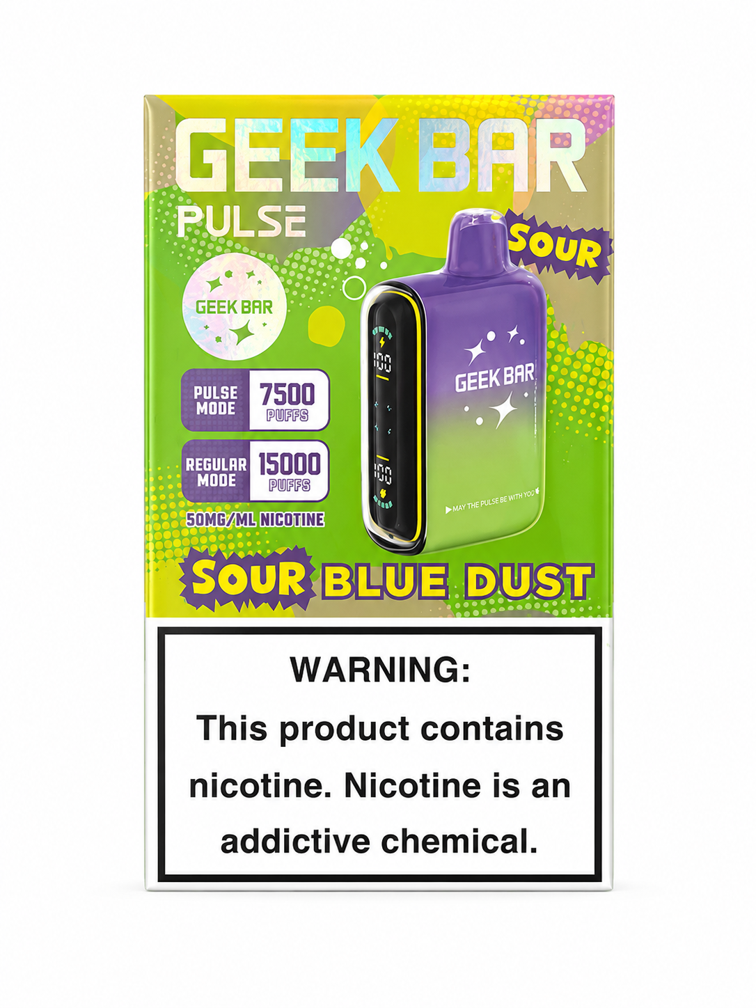 Geek Bar 15k Sour Blue Dust