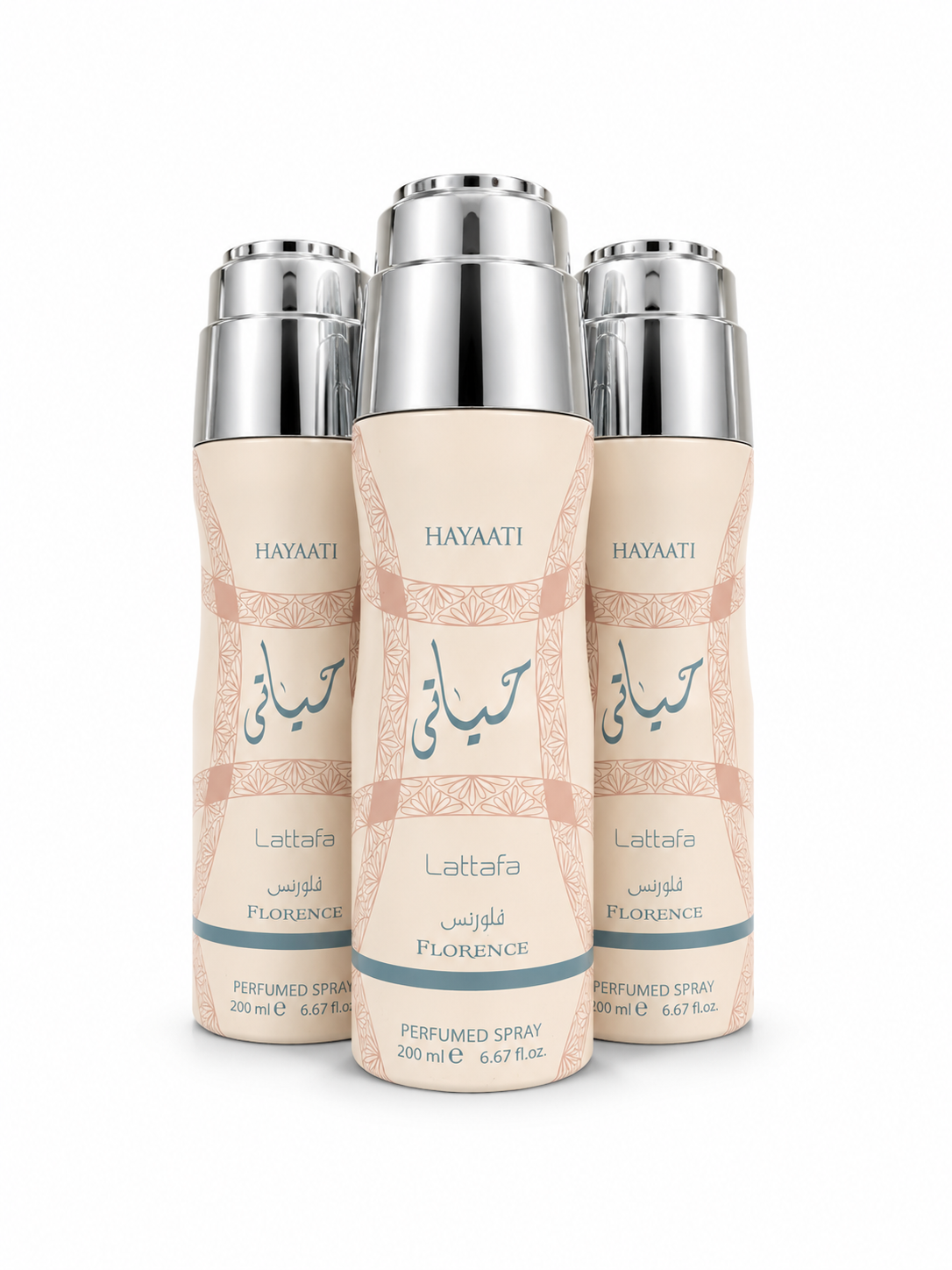 Lattafa Hayaati Florence Perfumed Body Spray 6.7 Oz (200 ml)