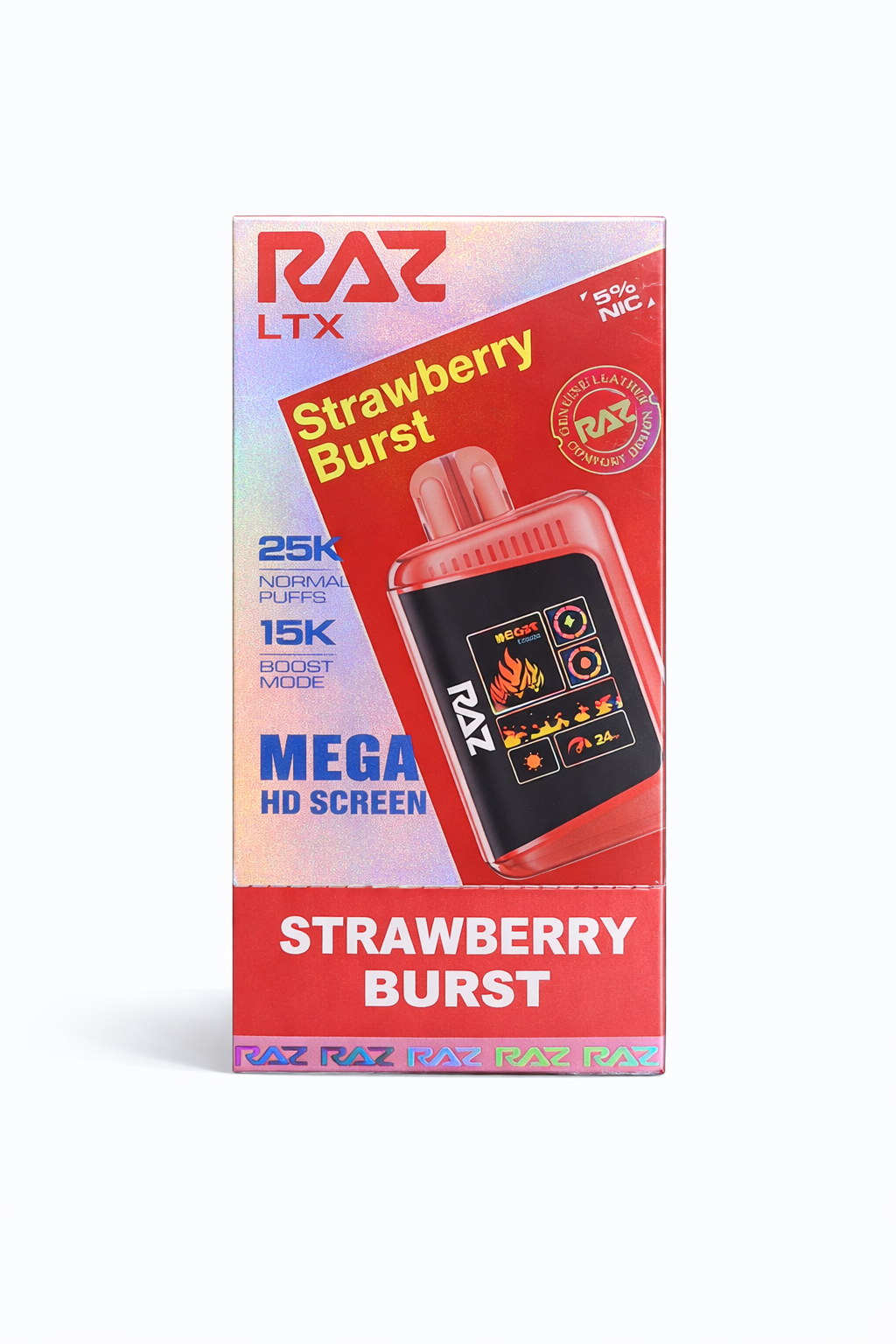 Raz 25K Strawberry Burst
