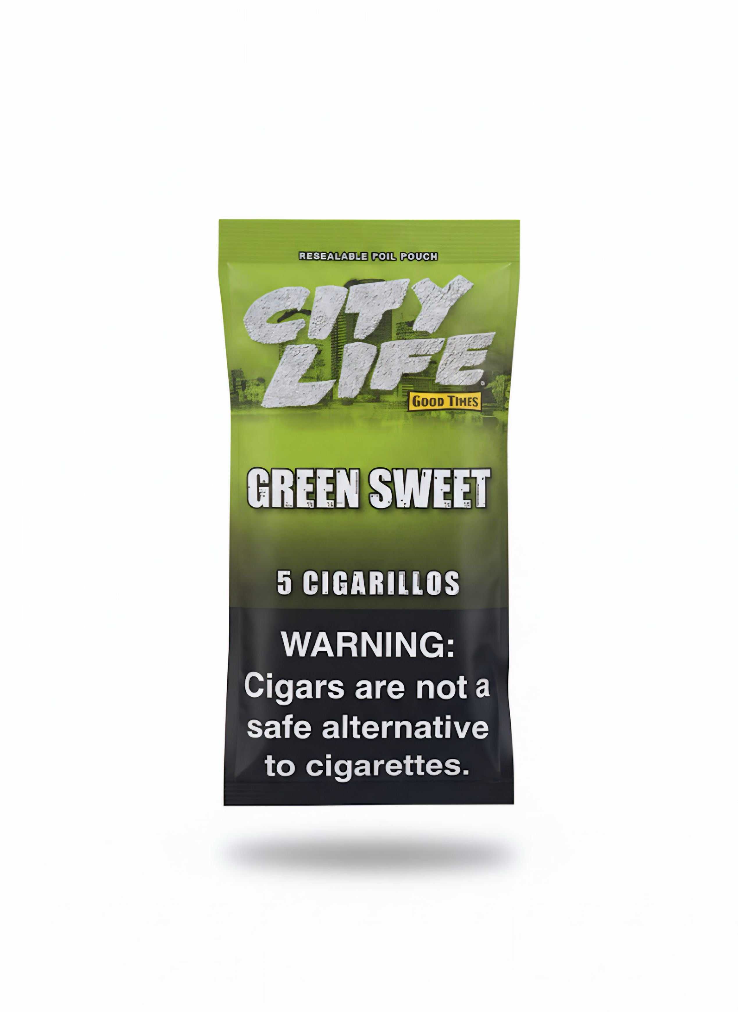 City Life Cigar Green Sweet 5PK