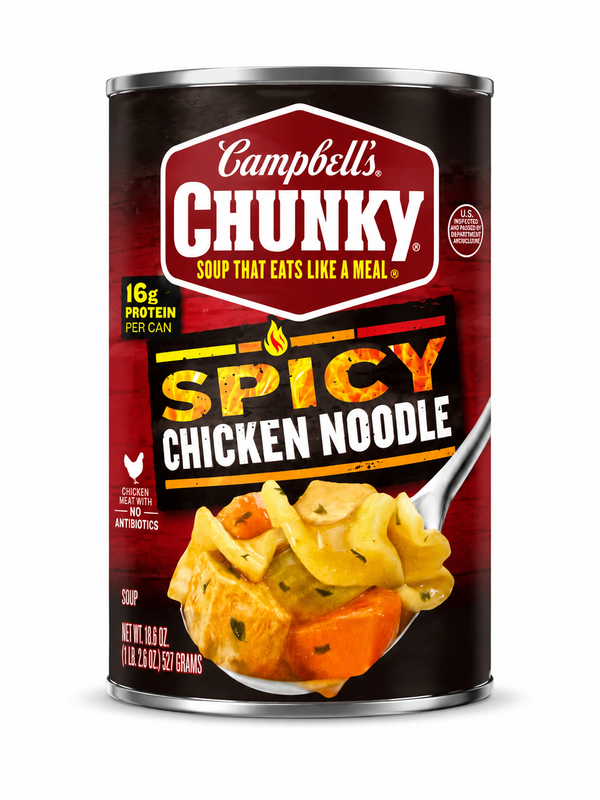 Campbells Chunky Spicy Chicken Noodle Soup 18.6oz