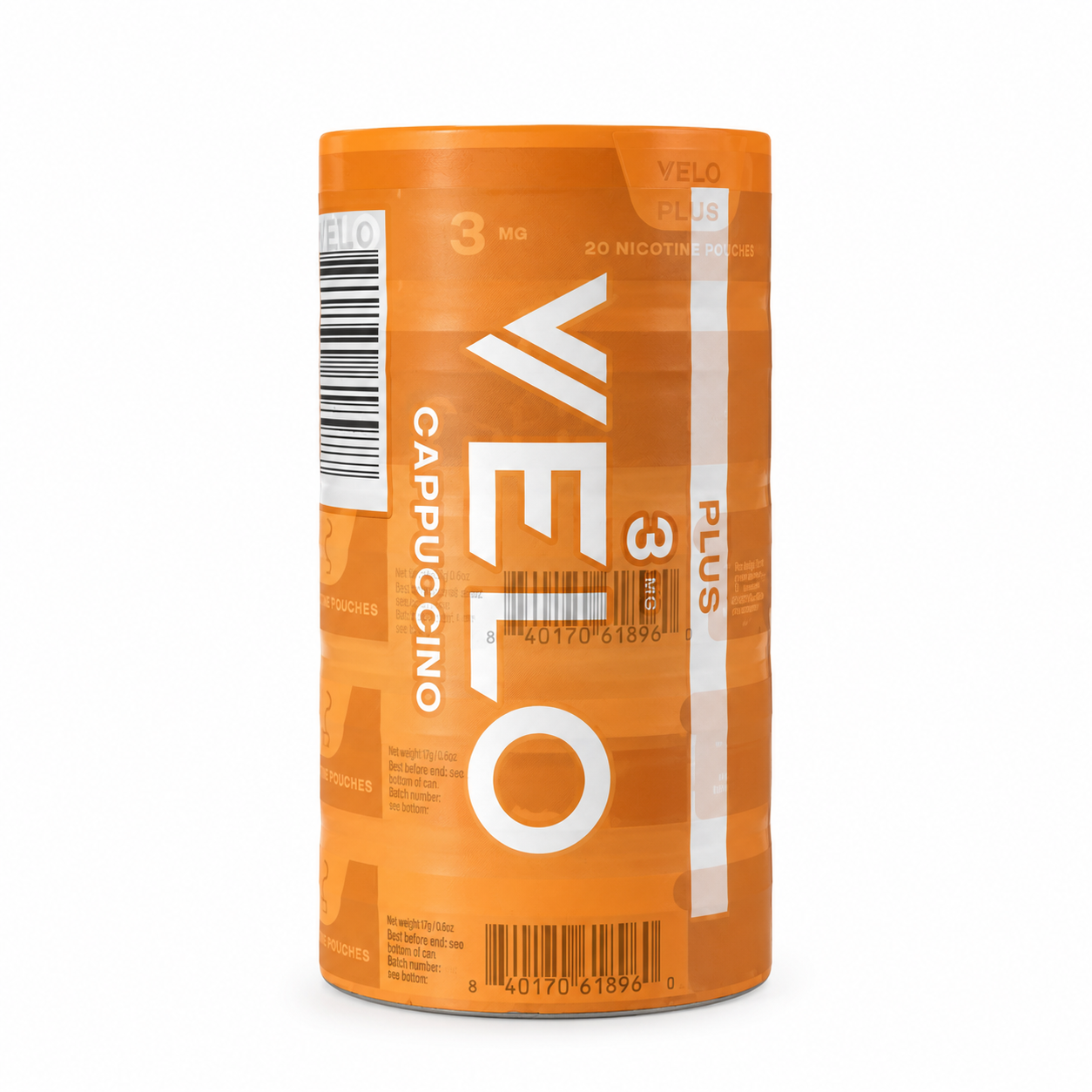VELO Nicotine Patches Cappuccino 3MG 5 Cans