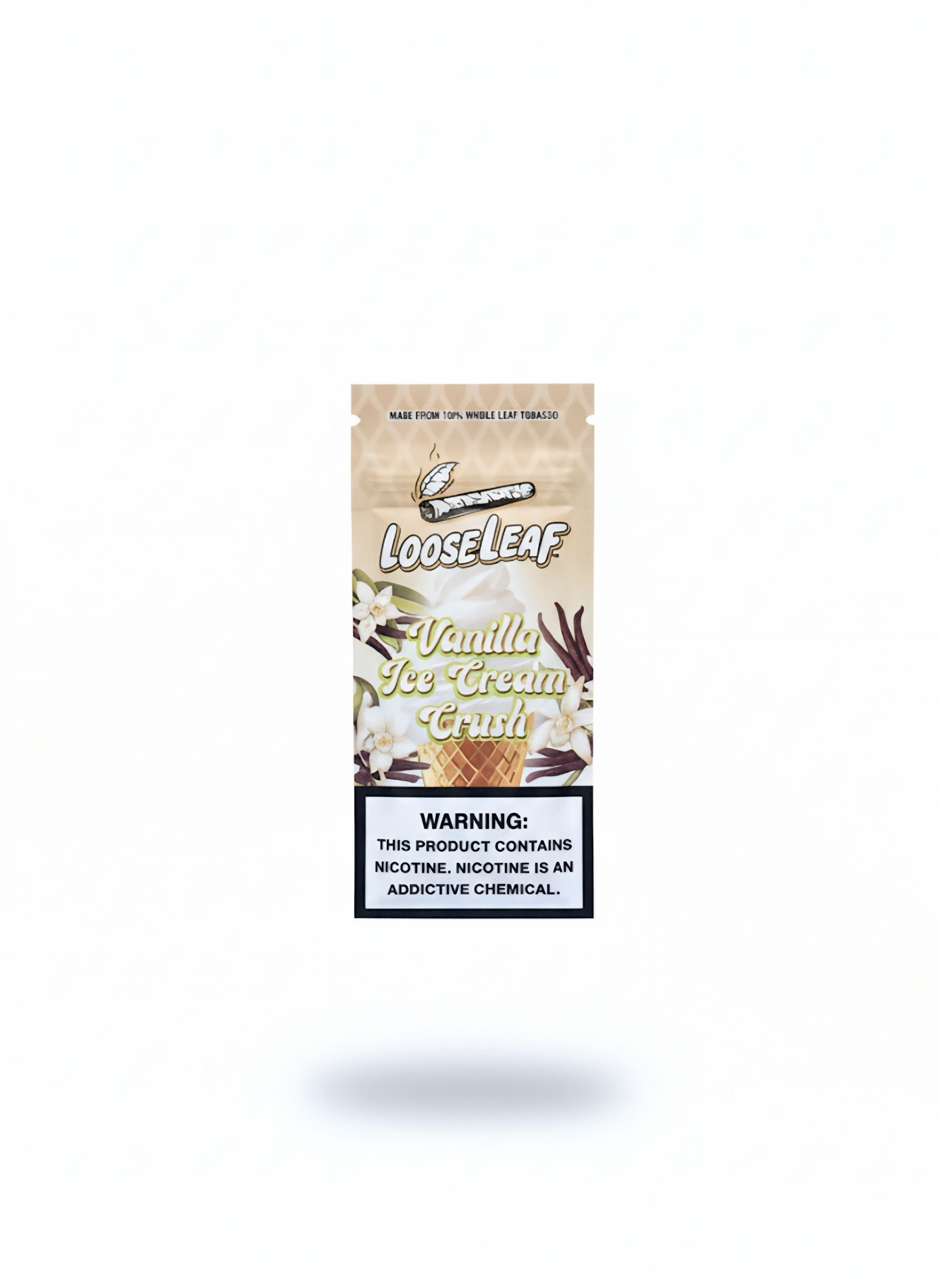 Loose Leaf Crush Vanilla Ice Cream