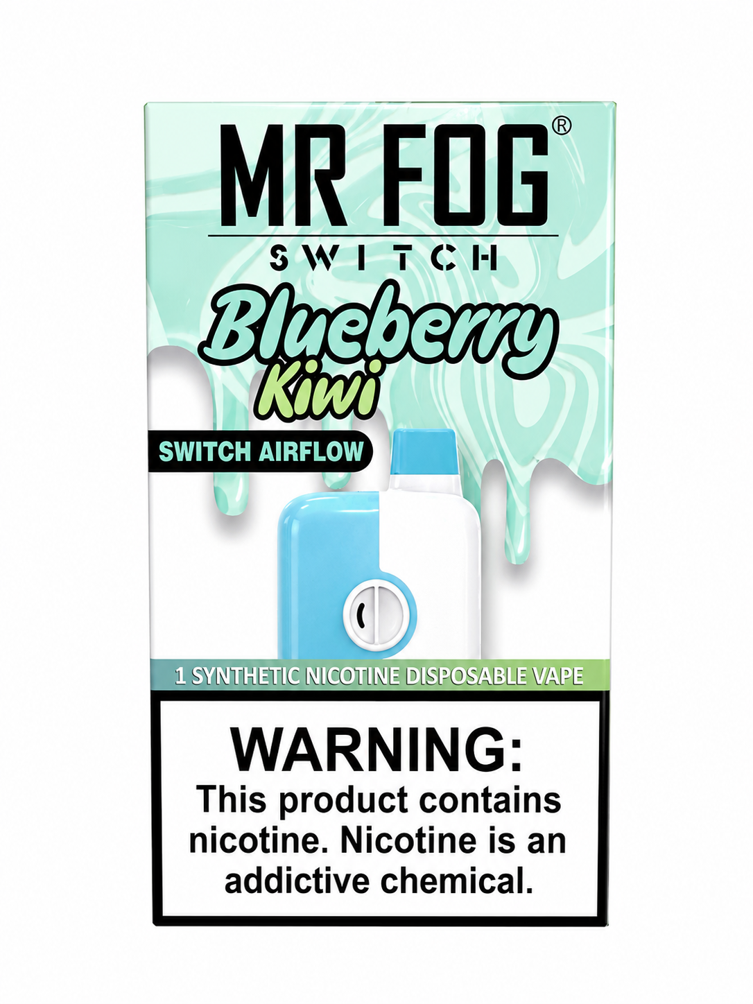 Mr Fog 5500 Blueberry Kiwi