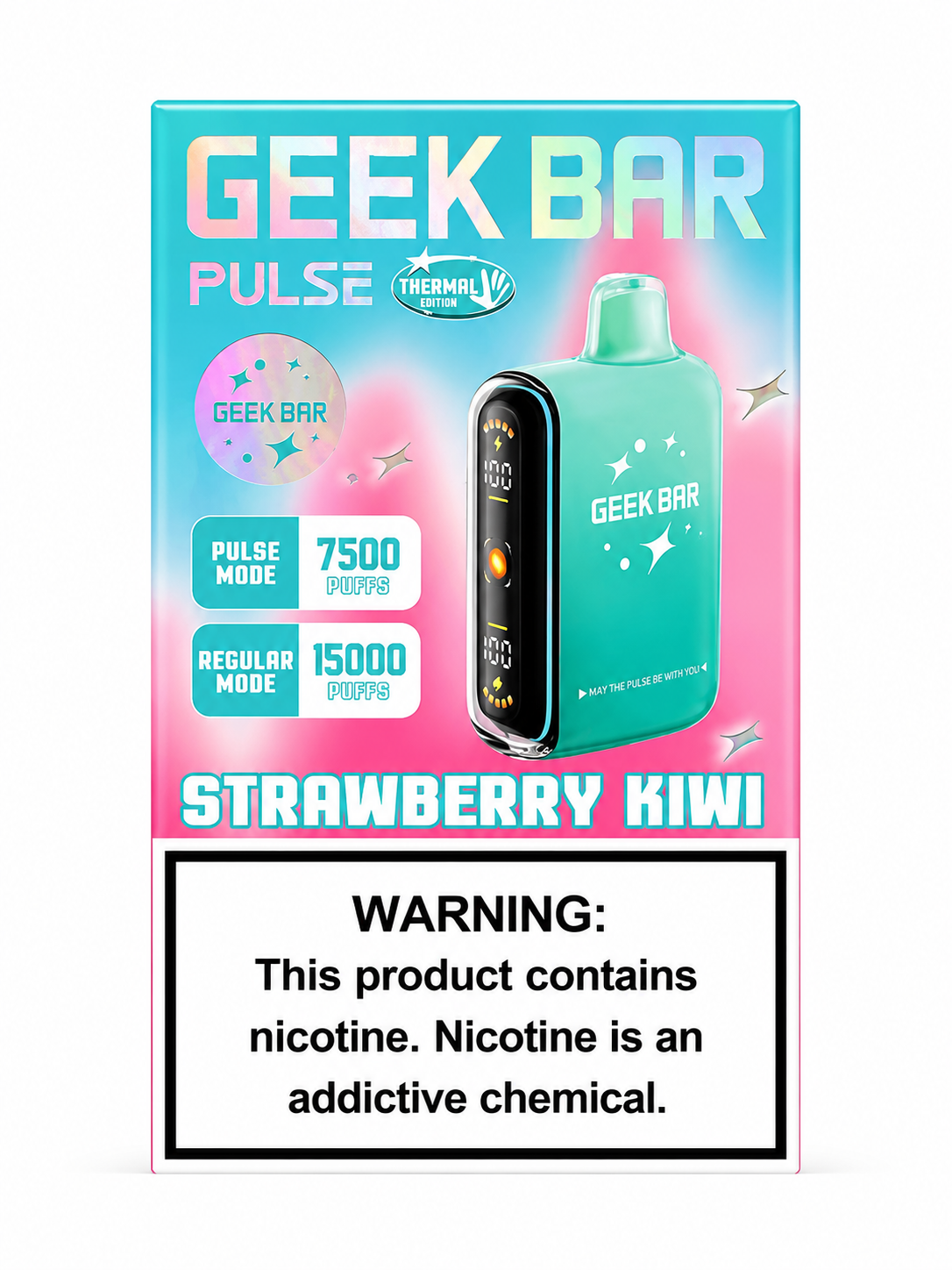 Geek Bar 15k Strawberry Kiwi