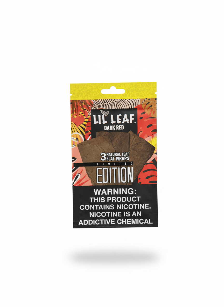 Lil Leaf Dark Red 3PK