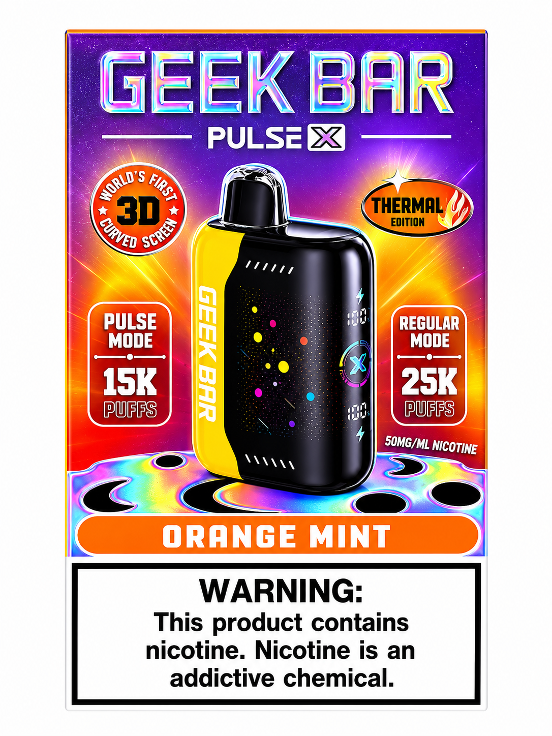 Geek Bar 25K Orange Mint